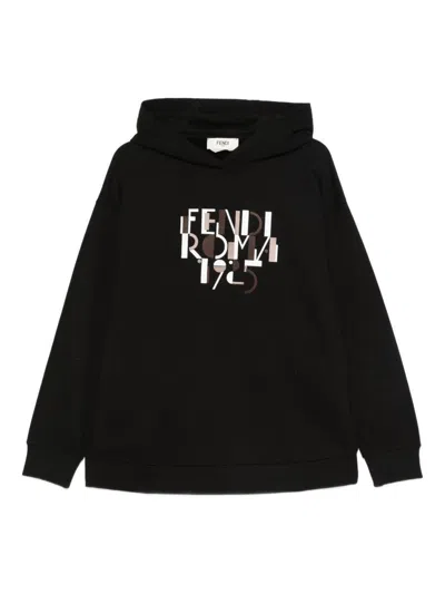 Fendi Women Oversize Cotton Sweatshirt In Multi