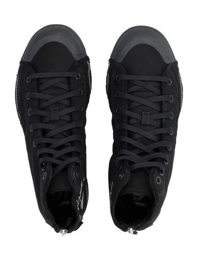 Y-3 Nbhd Y-3 Nizza Hi Sneakers By Neighborhood In Black
