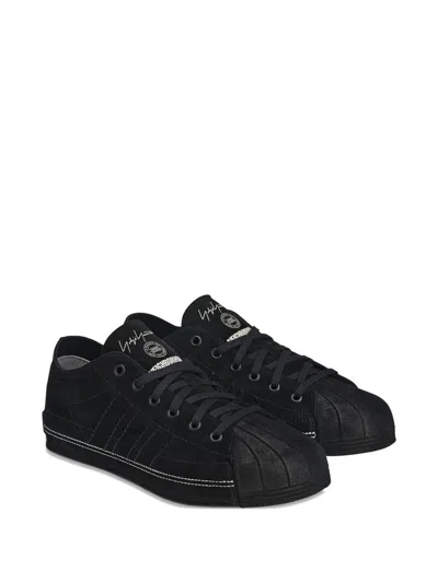 Y-3 X Nbhd Nizzastar Low-top Sneakers In Black
