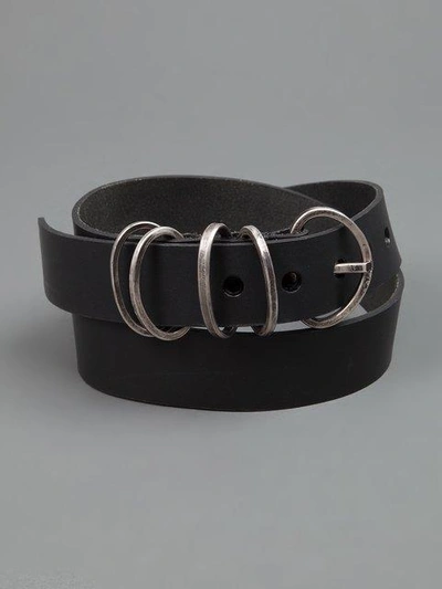 Shop Werkstatt:münchen Buckle Fastening Bracelet - Black