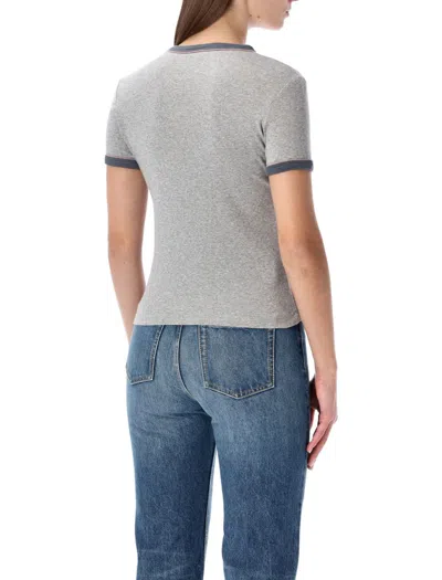 Chloé Chloe Cotton T-shirt Women In Gray