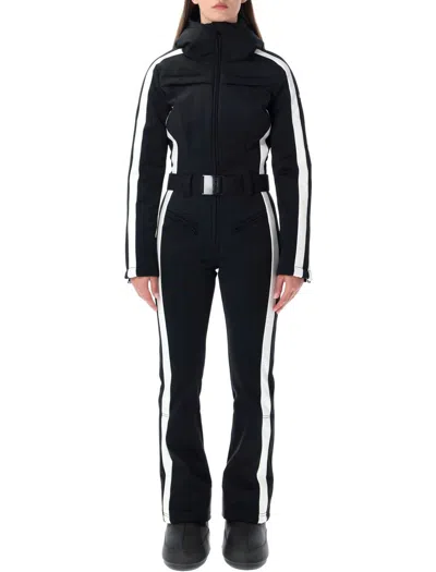 Goldbergh Liah Black Softshell Ski Suit In Black