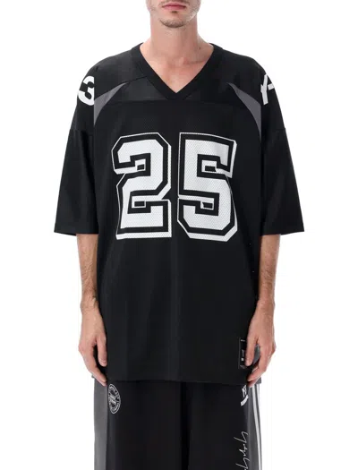 Y-3 Nbhd Football Tee In Black