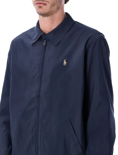 Polo Ralph Lauren Bi-swing Lightweight Zipped Jacket Clothing In Blue