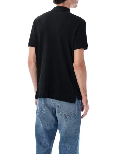 Polo Ralph Lauren Embroidered-logo Polo Shirt In Black