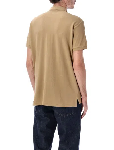 Polo Ralph Lauren Custom Polo In Brown