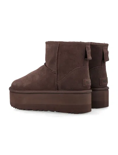 Ugg W Classic Mini Platform In Brown