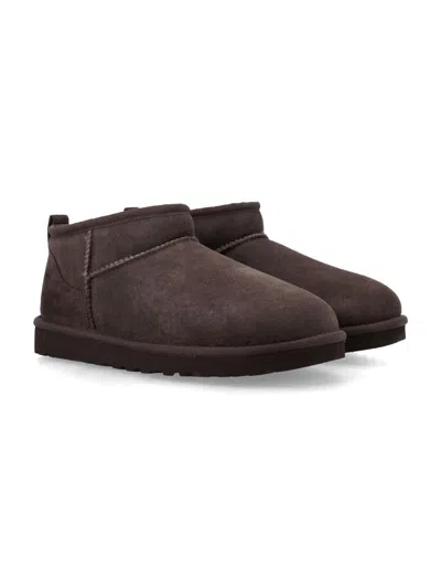 Ugg Stivaletto M Classic Ultra Mini Dusted Cocoa In Brown