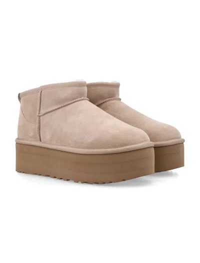 Ugg Classic Ultra Mini Platform Boots In Multi