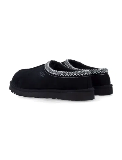 Ugg 10mm Tasman Shearling Loafers In Black