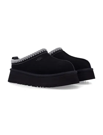 Ugg Tazz Ii Suede Platform Mules In Black