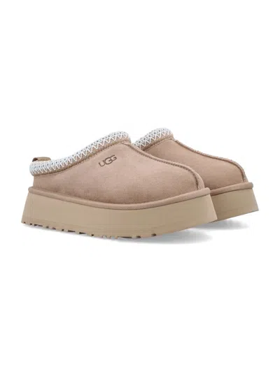 Ugg Tazz Ii Suede Platform Mules In Pink