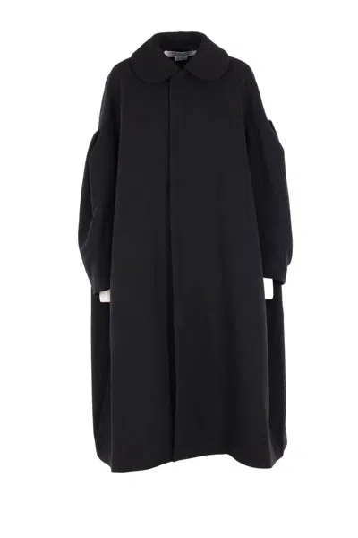 Comme Des Garçons Coats In Black
