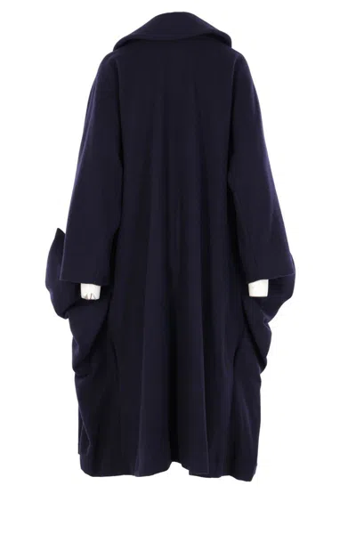 Comme Des Garçons Coats In Blue