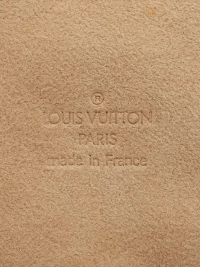 Pre-owned Louis Vuitton 2001 Monogram Eccrine Declaration Jewelry Box In Brown