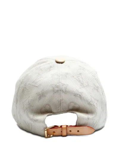 Pre-owned Louis Vuitton 2022 Monogram Cap In Neutral