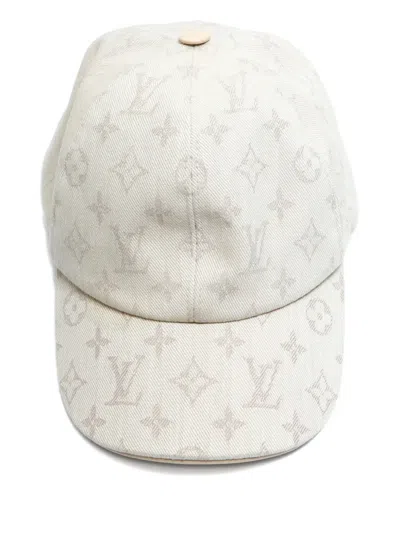 Pre-owned Louis Vuitton 2022 Monogram Cap In Neutral