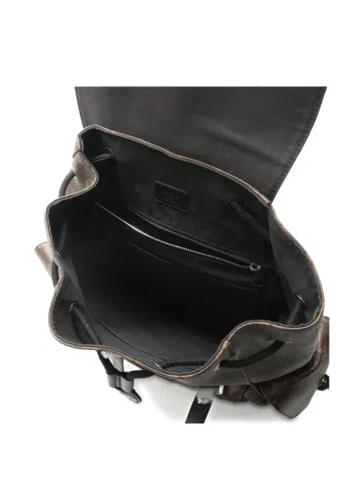 Pre-owned Louis Vuitton 2016 Christopher Mm Monogram Backpack In Brown