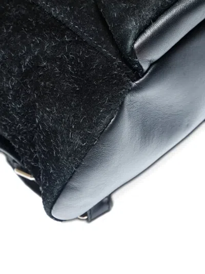 Pre-owned Balenciaga 2010s Rock Suede Backpack In Black