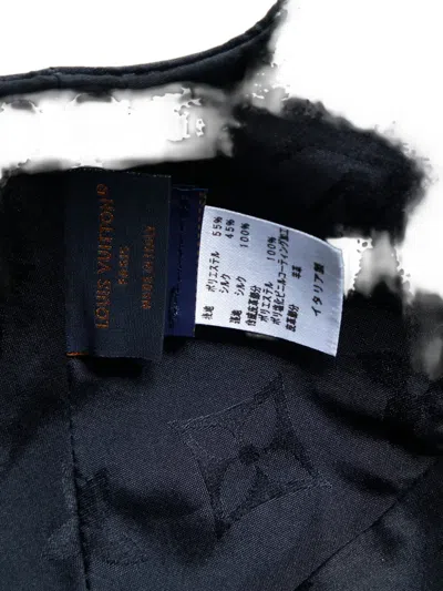 Pre-owned Louis Vuitton 2022 Monogram Get Ready Cap In Black