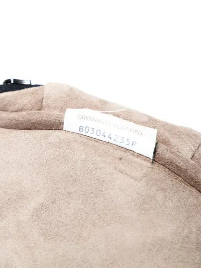 Pre-owned Bottega Veneta 2012-2024intrecciato Zip Jewelry Pouch In Black