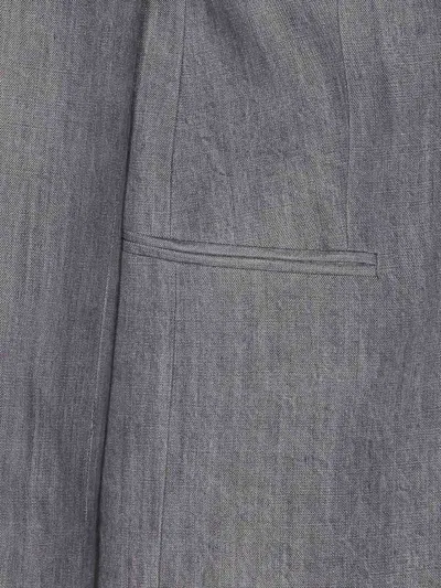 Liu •jo Grey Blazer With Button Closure In Gray