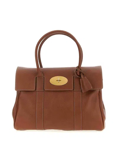 Mulberry Baysweater Shoulder Bag In Brown