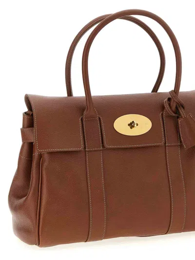 Mulberry Baysweater Shoulder Bag In Brown
