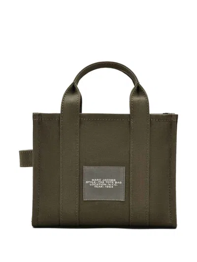 Marc Jacobs Black  Tote Bag In Cotton S In Green