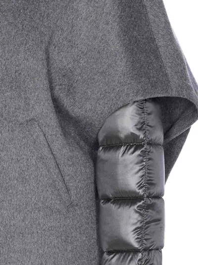 Moorer Grey Pegaso Down Jacket In Gray