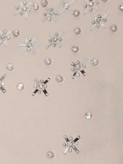 Pinko Beige Bibiana Sweatshirt In Neutral