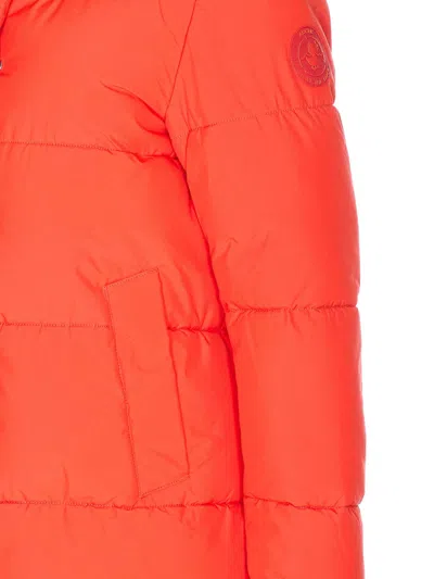 Save The Duck Chaqueta Alcochada - Rojo In Animal Print