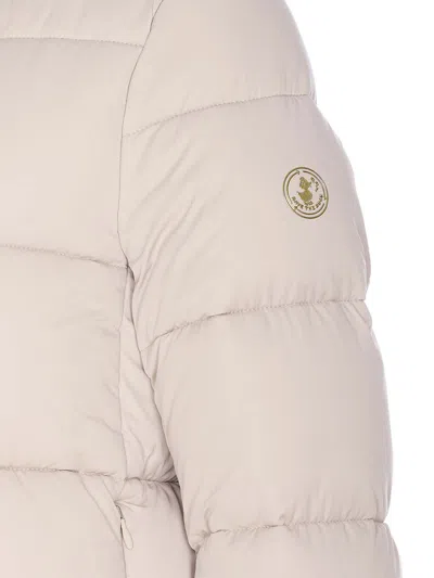 Save The Duck Removable-hood Padded Jacket In Multi