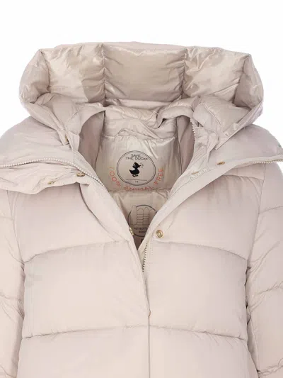 Save The Duck Removable-hood Padded Jacket In Multi