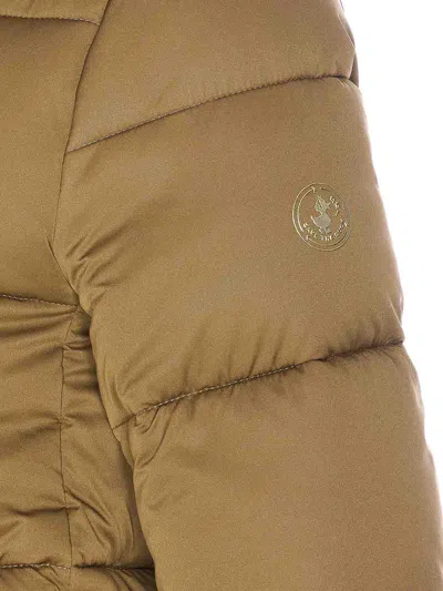 Save The Duck Felicity Removable-hood Padded Jacket In Multi