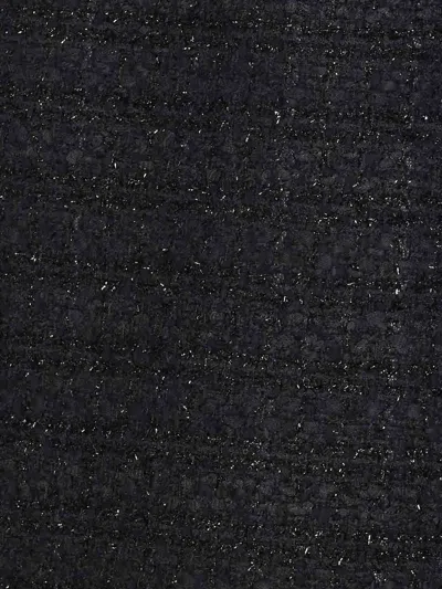 Tagliatore Black Boucle Skirt In Black