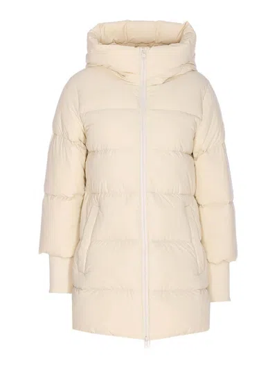 Woolrich Cloud Madison Down Jacket In Neutral