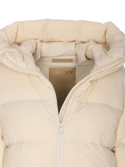 Woolrich Cloud Madison Down Jacket In Neutral