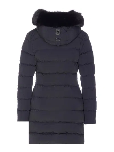 Mackage Black Calla Down Jacket In Multi
