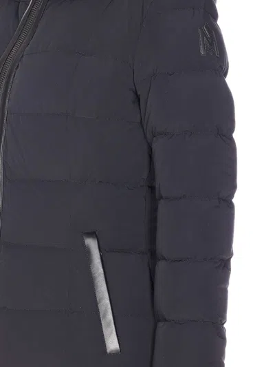 Mackage Black Calla Down Jacket In Multi