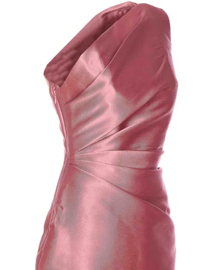 Solace London Kira Maxi Dress In Pink