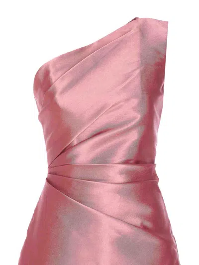 Solace London Kira Maxi Dress In Pink