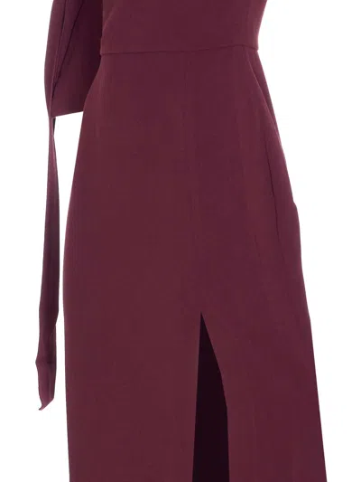 Solace London Irina Maxi Dress In Red