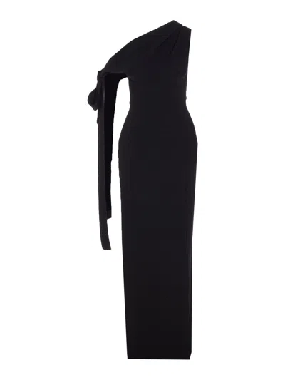 Solace London Irina Maxi Dress In Black