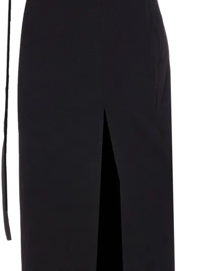 Solace London Irina Maxi Dress In Black