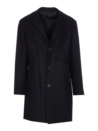 Nn07 Austin Button-closure Coat In Black