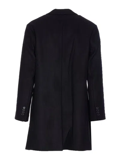 Nn07 Austin Button-closure Coat In Black