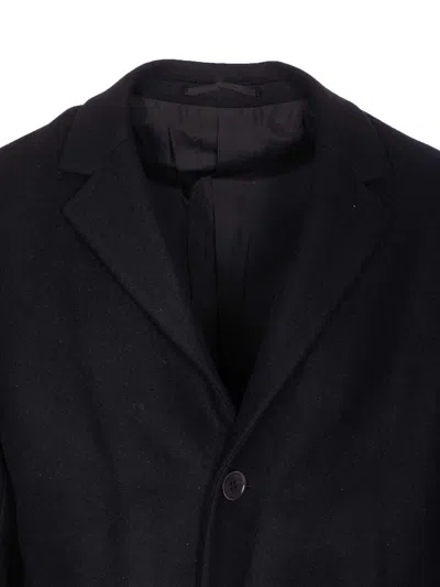 Nn07 Austin Button-closure Coat In Black