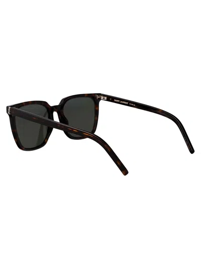 Saint Laurent Sl M146 Sunglasses In Black