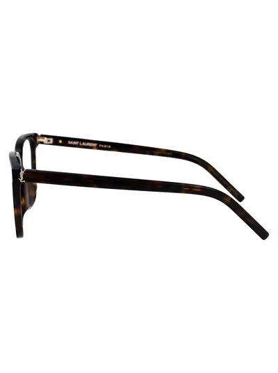 Saint Laurent Sl M142/f Glasses In Brown